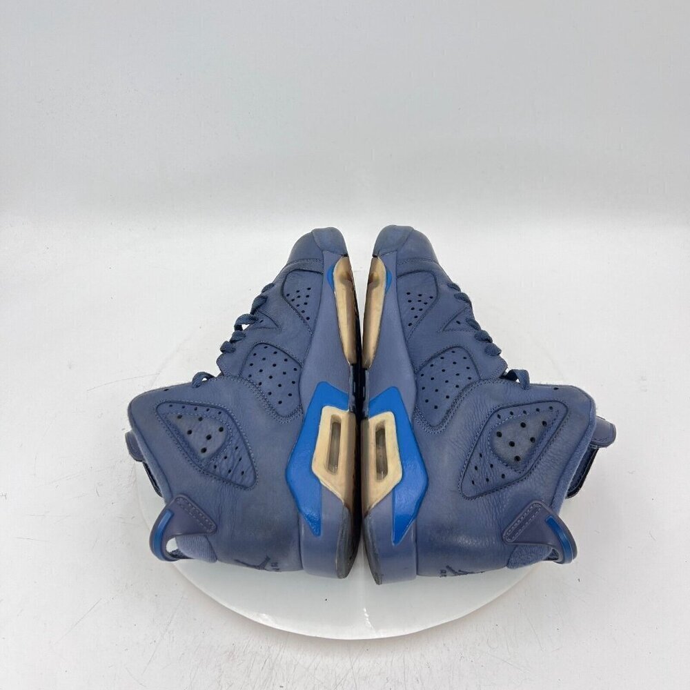 Nike Air Jordan 6 Youth Size 7Y Women 8.5 384665-400 Diffused Blue Training Shoe - Picture 6 of 11